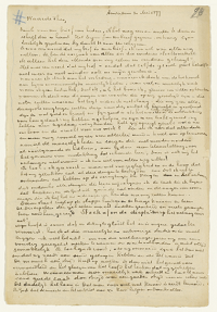 Письма Ван Гога АМСТЕРДАМ МАЙ 1877 — ИЮЛЬ 1878
